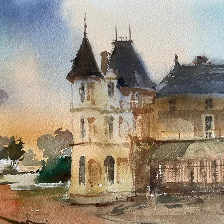 Au Chateau De Gresillon באוג'ה